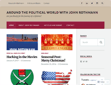 Tablet Screenshot of johnrothmann.com